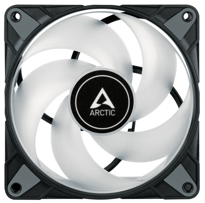 Ventoinha Arctic P12 PWM PST A-RGB 0db 120mm Preto image number 2