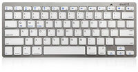 Teclado Bluetooth Ewent Compacto IOS/Android/Windows Prateado (PT)