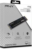 SSD PNY CS2230 1TB Gen4 M.2 NVMe (3300/2600MB/s) image number null