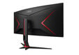 Monitor Curvo AOC Gaming 34" CU34G2XP VA WQHD 180Hz 1ms Adaptive Sync HDR400 image number null