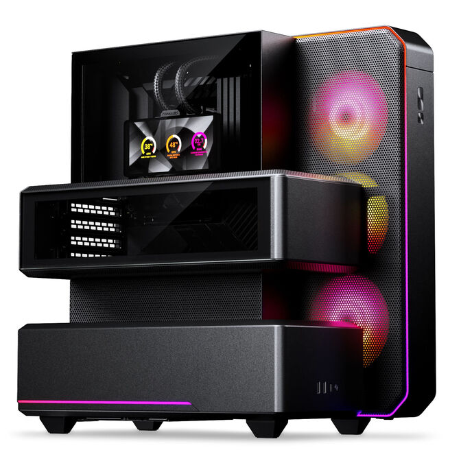 Caixa ATX Phanteks EX5 MAX DRGB Preta (Inclui AIO 360mm e Monitor LCD 6") image number 0