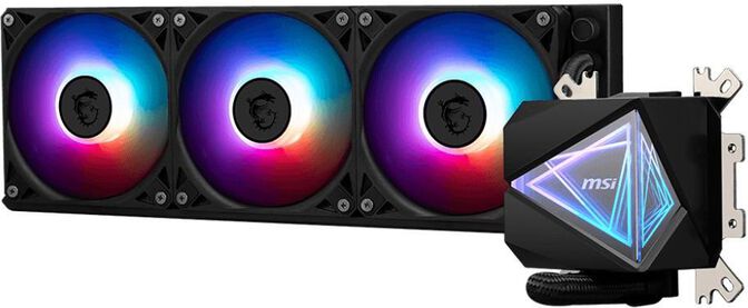 Water Cooler CPU MSI MAG CORELIQUID I360 ARGB Preto image number 0