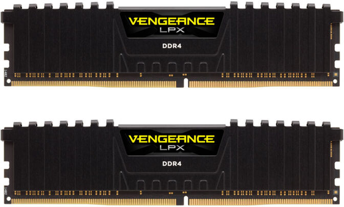 Corsair Kit 16GB (2 x 8GB) DDR4 3600MHz Vengeance LPX Black CL18 image number 0