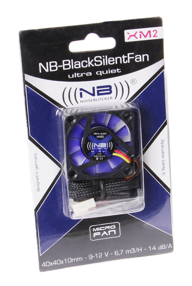 Ventoinha Noiseblocker BlackSilent XM-1 40mm image number 2