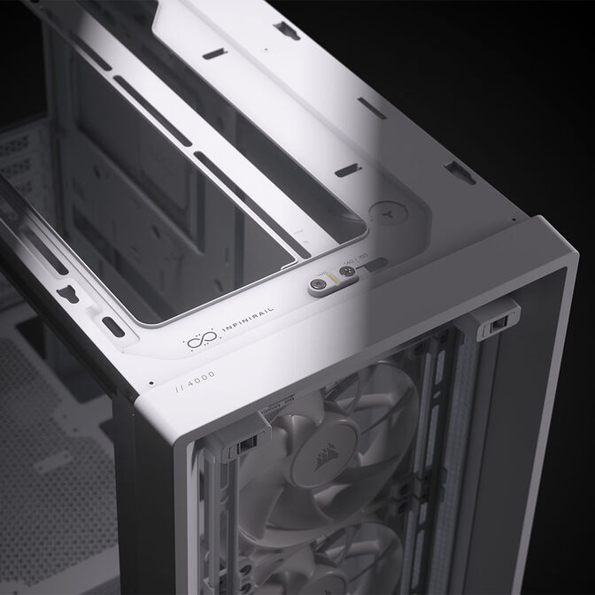 Caixa E-ATX Corsair 4000D RS Airflow Branca Vidro Temperado image number 13