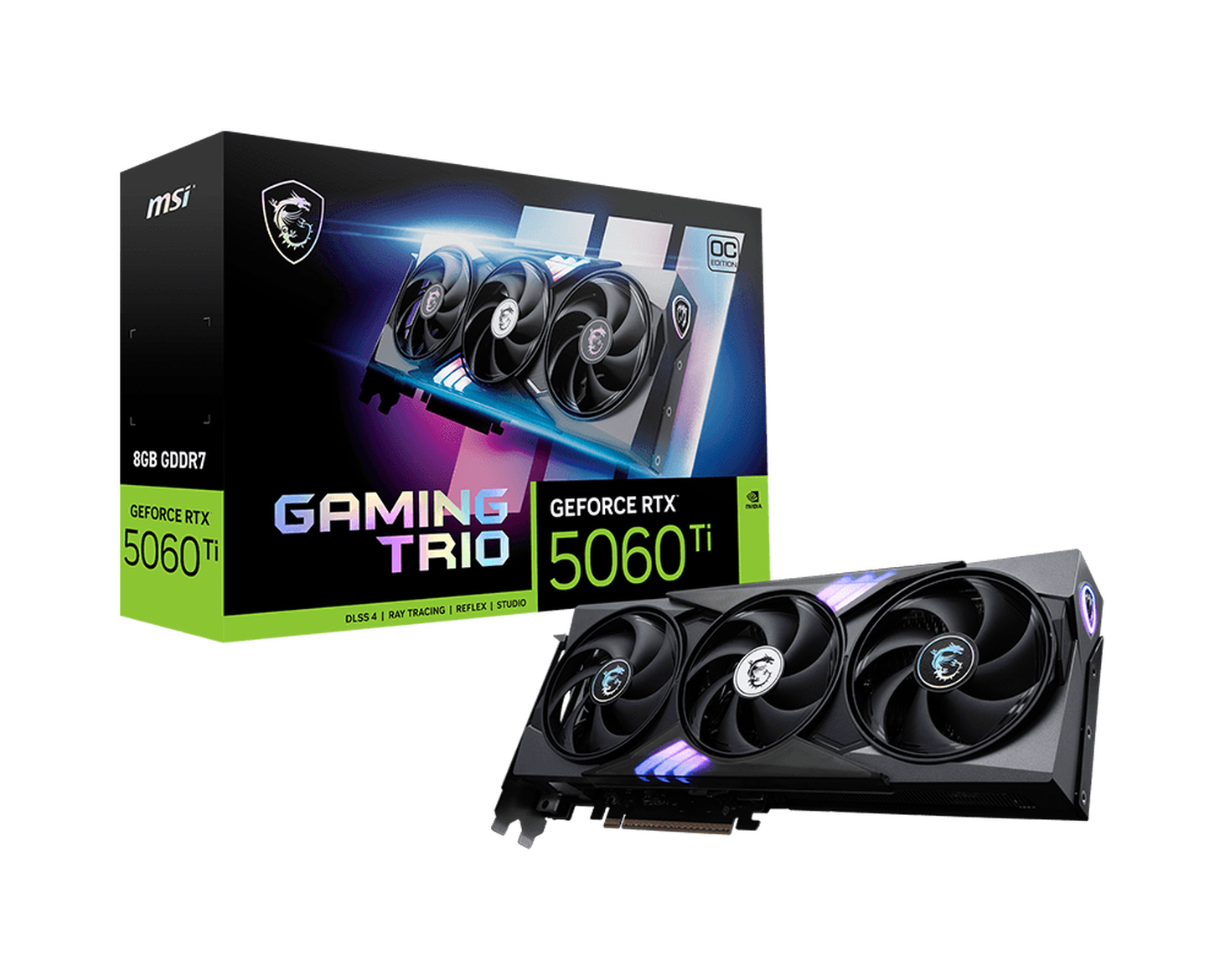Placas Gráficas NVIDIA GeForce RTX 5060 Ti da ASUS, MSI e Gigabyte na Globaldata