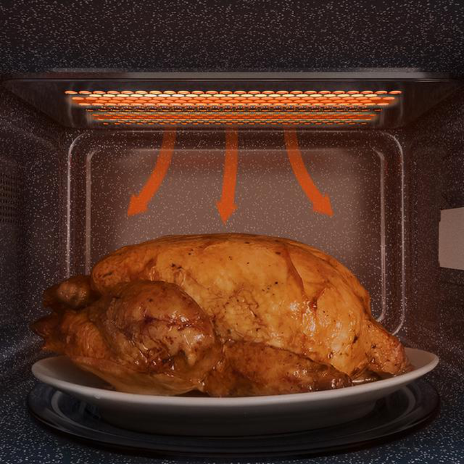 Micro-ondas Cecotec ProClean 3110 Inox com Grelha 20L image number 3