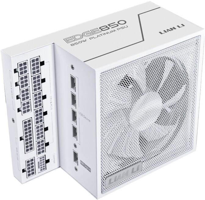 Fonte Modular Lian Li Edge 850W 80+ Platinum Branco image number 0