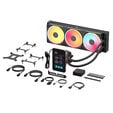 Water Cooler CPU Corsair iCUE LINK TITAN II 360 Ultra LX RGB LCD 360mm Preto image number null