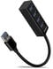 Mini Hub AXAGON HUE-M1A Superspeed USB-A, 4x USB 3.0 - 20cm