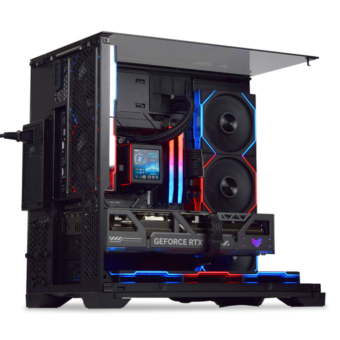 Computador King Mod Gamer-PC Lian Li Ryzen 7 9850X3D 64GB DDR5 2TB RTX 5090 image number 2