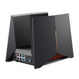 Router TP-Link Archer GE800 Gaming EasyMesh BE7200 Tri-Band Wi-Fi 7 (802.11be) Preto image number null