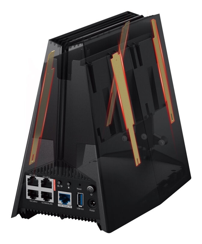 Router Gaming TP-Link Archer GXE75 AXE5400 Tri-Band WiFi 6E Mesh 2.5GbE image number 4
