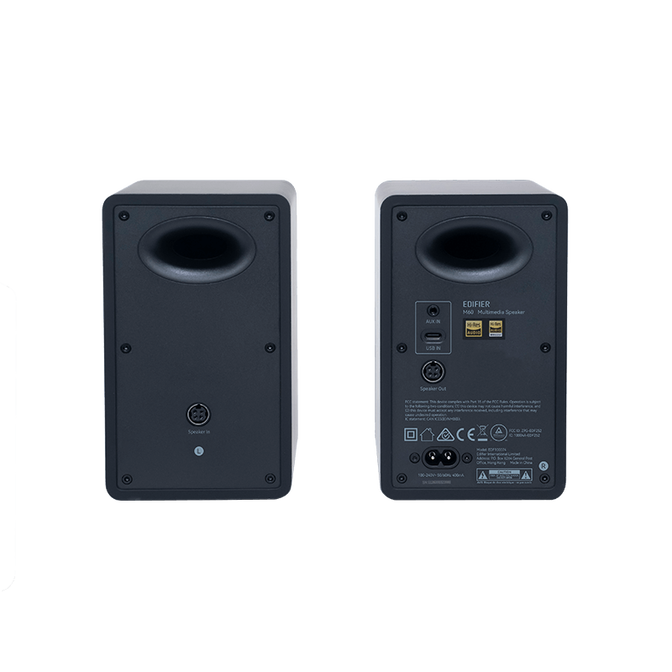 Colunas Edifier Desktop M60 66W Bluetooth USB-C Pretas image number 3