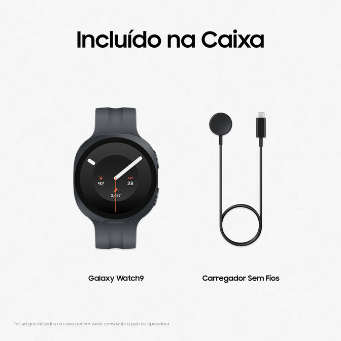Smartwatch Samsung Galaxy Watch 9 44mm BT Preto image number 13