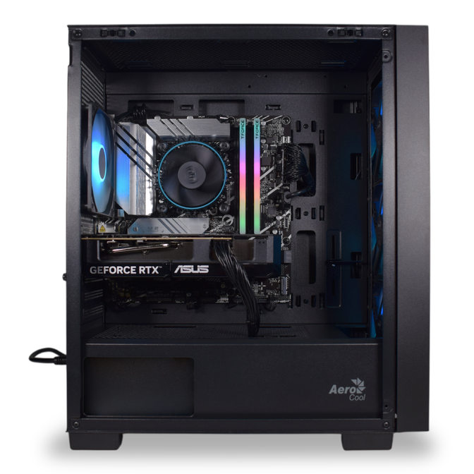Computador AURA Gamer-PC Powered by ASUS Intel i5 14400F 32GB DDR5 1TB RTX 5060 Ti 16GB WiFi W11 image number 2