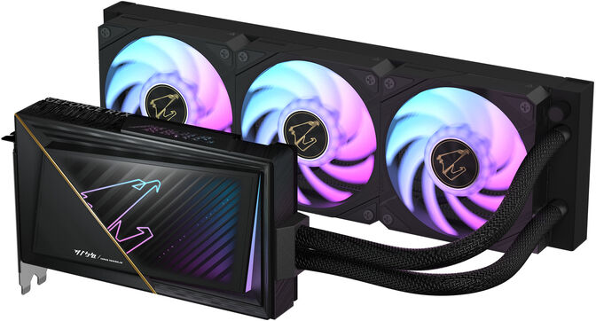 Gr&aacute;fica Gigabyte GeForce&reg; RTX 5080 Xtreme Waterforce 16GB GDDR7 DLSS4 image number 2