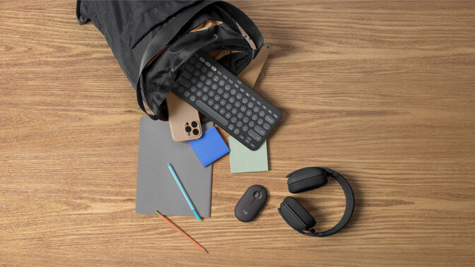 Rato Logitech Pebble 2 M350s 4000DPI Wireless/Bluetooth Grafite image number 25