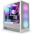 Caixa ATX NZXT H5 Flow RGB Compact Branca image number null