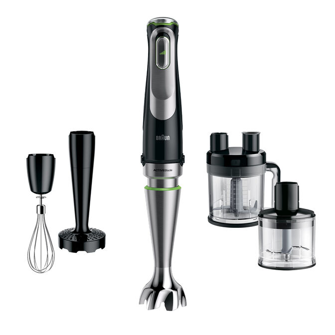 Varinha M&aacute;gica Braun MultiQuick 9 MQ 9195XLI 1200W Preto/Inox image number 0