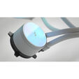 Water Cooler CPU Fractal Design Radius 360 RGB Branco image number null