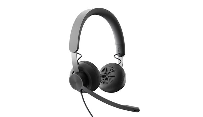 Headset Logitech Zone Wired Teams USB-C Grafite image number 2