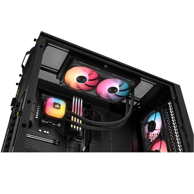 Water Cooler CPU Corsair NAUTILUS II RS ARGB 240mm Preto image number 4