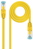 Cabo de Rede Nanocable RJ45 LSZH CAT.7 600MHZ SFTP AWG26 1 M Amarelo image number null