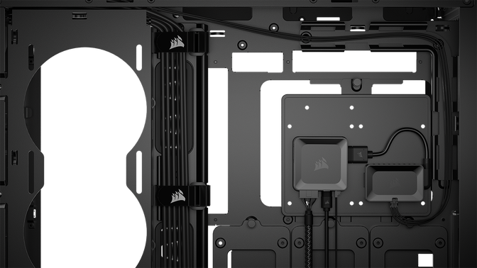 Caixa E-ATX Corsair 5000T LX ARGB Preto Vidro Temperado image number 22