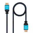Cabo HDMI V2.0 4K@60Hz 18Gbps Nanocable A M/M 0.5 M Premium Preto image number null