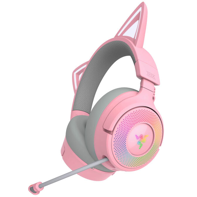 Headset Razer Kraken Kitty V3 Pro Wireless/Bluetooth Quartz image number 1