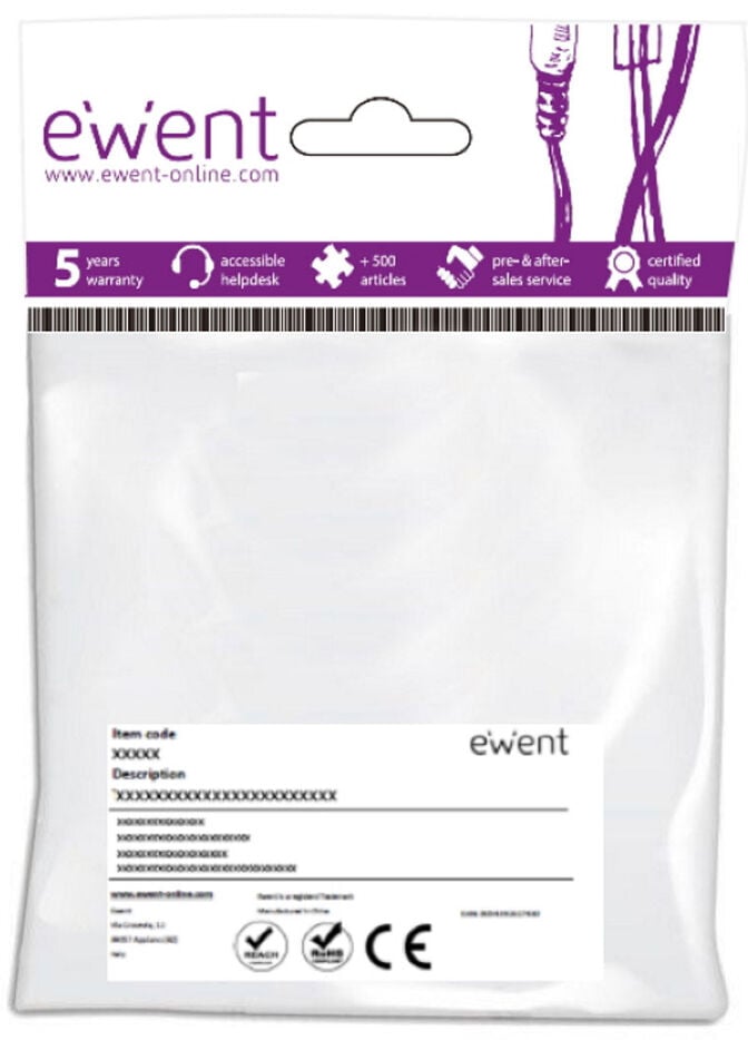 Cabo USB 3.0 Ewent Tipo A Macho > Micro B Macho 1.8 M image number 1