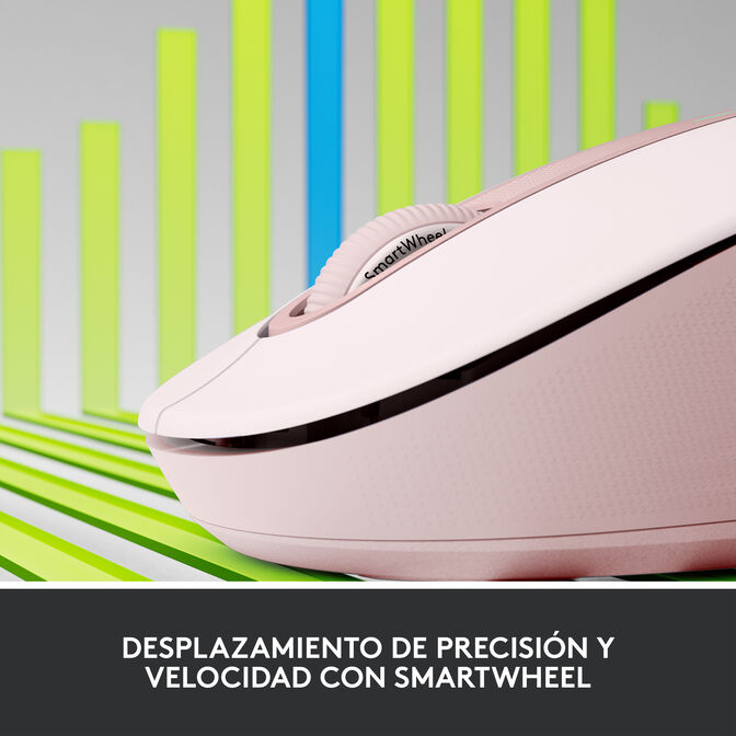Rato Logitech Signature M650 Wireless Rose image number 6