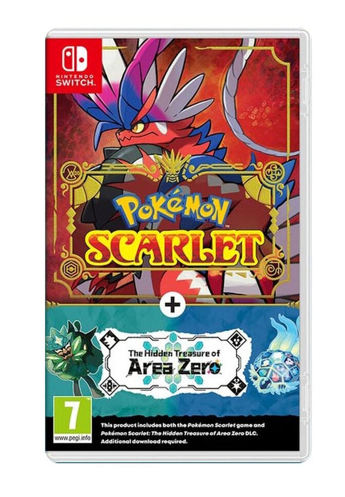 Jogo Nintendo Switch Pok&eacute;mon Scarlet + DLC The Hidden Treasure of Area Zero image number 0