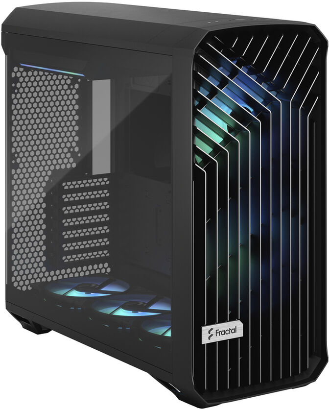 Caixa E-ATX Fractal Design Torrent Black RGB TG Light Tint image number 2