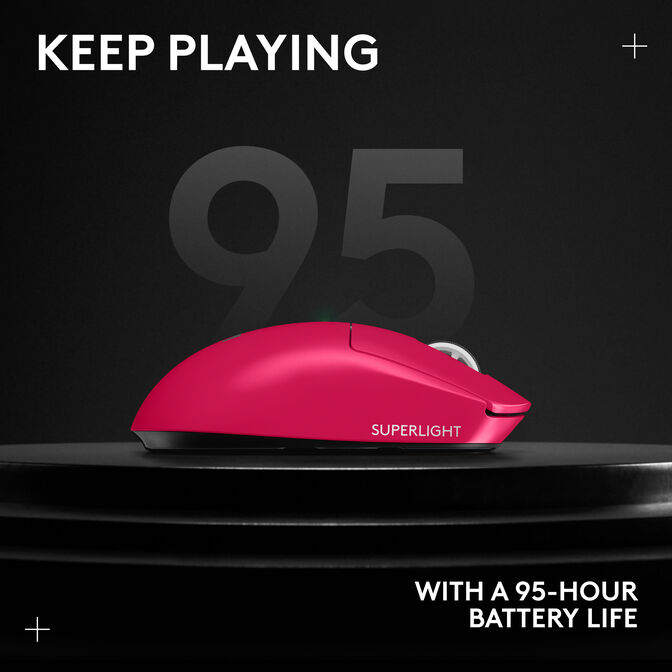 Rato Logitech G PRO X Superlight 2 44000DPI Lightspeed Wireless Rosa image number 12