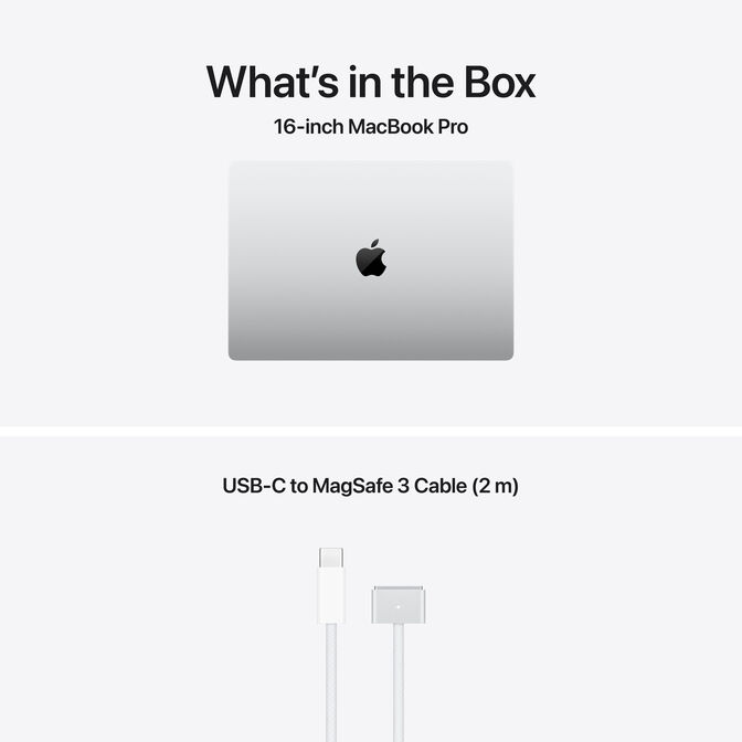 Port&aacute;til Apple MacBook Pro M4 Max 16.2" 18-Cores CPU 32-Cores GPU 36GB RAM 2TB SSD Prata image number 7