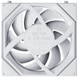 Ventoinha Lian Li UNI FAN TL120 LCD FLEX Wireless Reverse Blade Branco 120mm (Pack 3) image number null