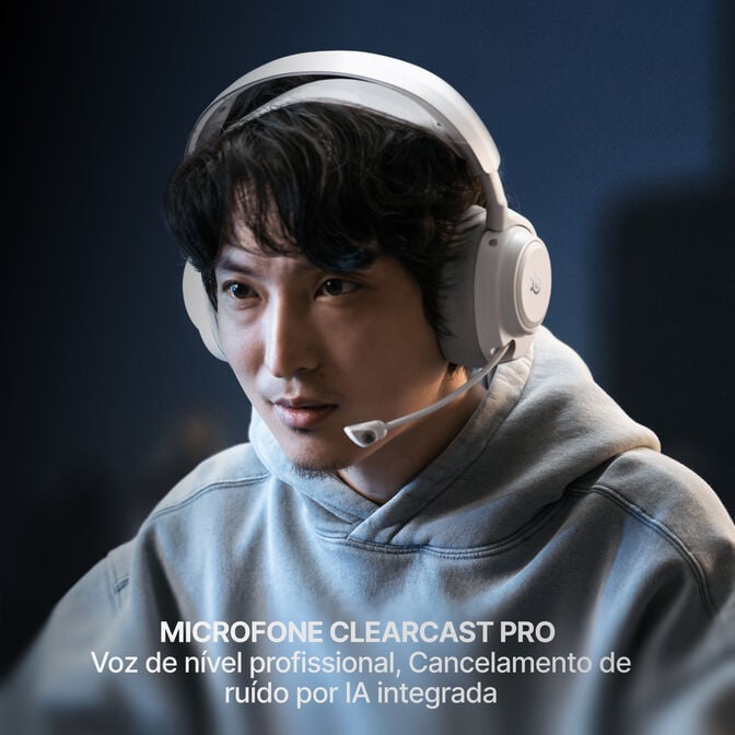 Headset SteelSeries Arctis Nova Pro OMNI Wireless/Bluetooth Branco image number 3