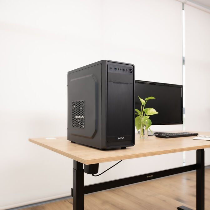 Caixa Midi Tower Tooq PRISMA ULTRA C/Fonte Alimenta&ccedil;&atilde;o 500W USB-C image number 6