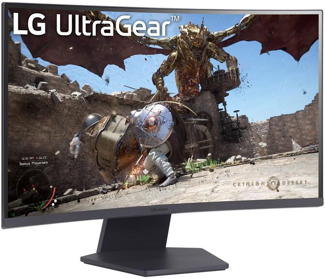 Monitor Curvo Gaming LG UltraGear 32" 32GS60QC VA WQHD 180Hz 1ms image number 2