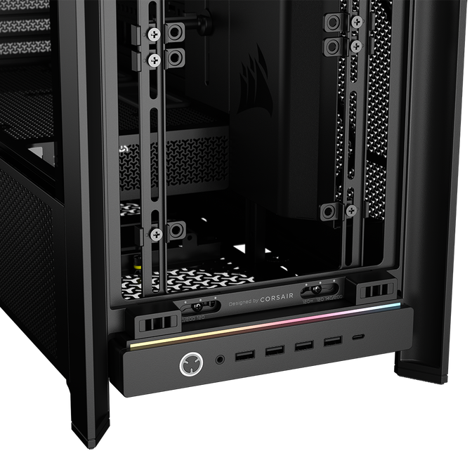 Caixa E-ATX Corsair Frame 5000D RS ARGB Airflow Preto Vidro Temperado image number 8
