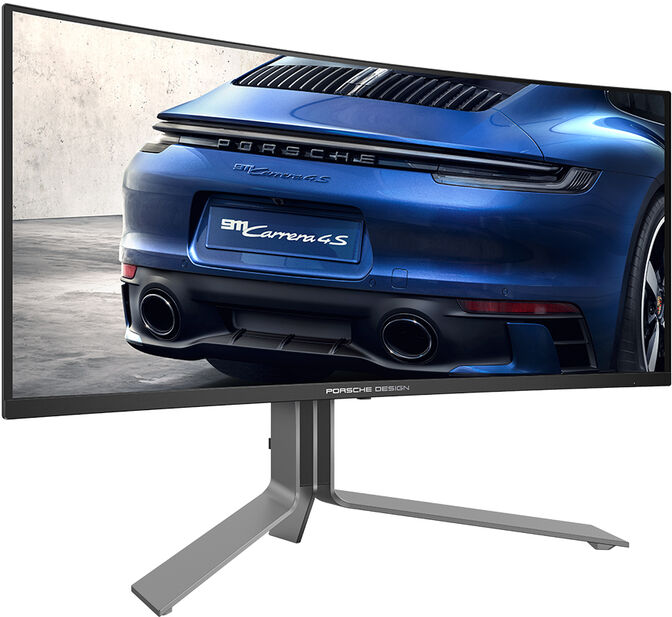 Monitor AGON by AOC Porsche Design 34" PD34 QD-OLED WQHD 240Hz 0.3ms Adaptive Sync HDR True Black 400 image number 2