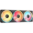 Ventoinha Corsair iCUE Link LX360-R RGB PWM Preta 120mm (Pack 3) image number null