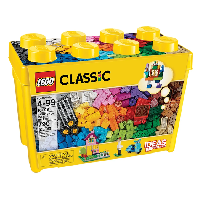 LEGO Classic: Caixa Grande de Pe&ccedil;as Criativas, 790 Pe&ccedil;as (10698) image number 0