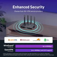 Router GL.iNet GL-BE9300 Flint 3 Wireless Wi-Fi 7 Tri Band image number null