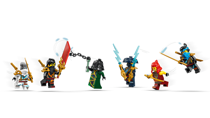 LEGO Ninjago: O Navio Pirata do Templo, 2387 Pe&ccedil;as (71848) image number 4