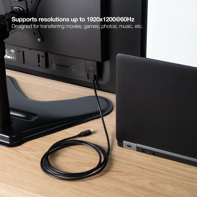 Cabo Conversor Nanocable USB-C > VGA 1.8 M Preto image number 4