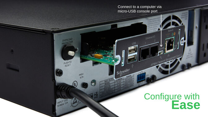 Cart&atilde;o de Gest&atilde;o de Rede UPS APC 3 com Monitoriza&ccedil;&atilde;o Ambiental image number 1