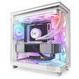 Ventoinha NZXT F360 RGB Core Single-Frame Brancas - Tripla Ventoinha 120mm ( 360mm ) image number null